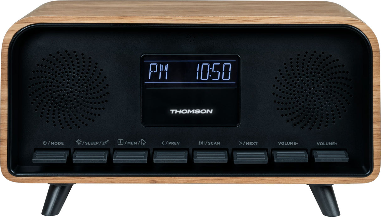 Radio réveil - THOMSON - Bluetooth - DAB - Gamme Vintage Cosy