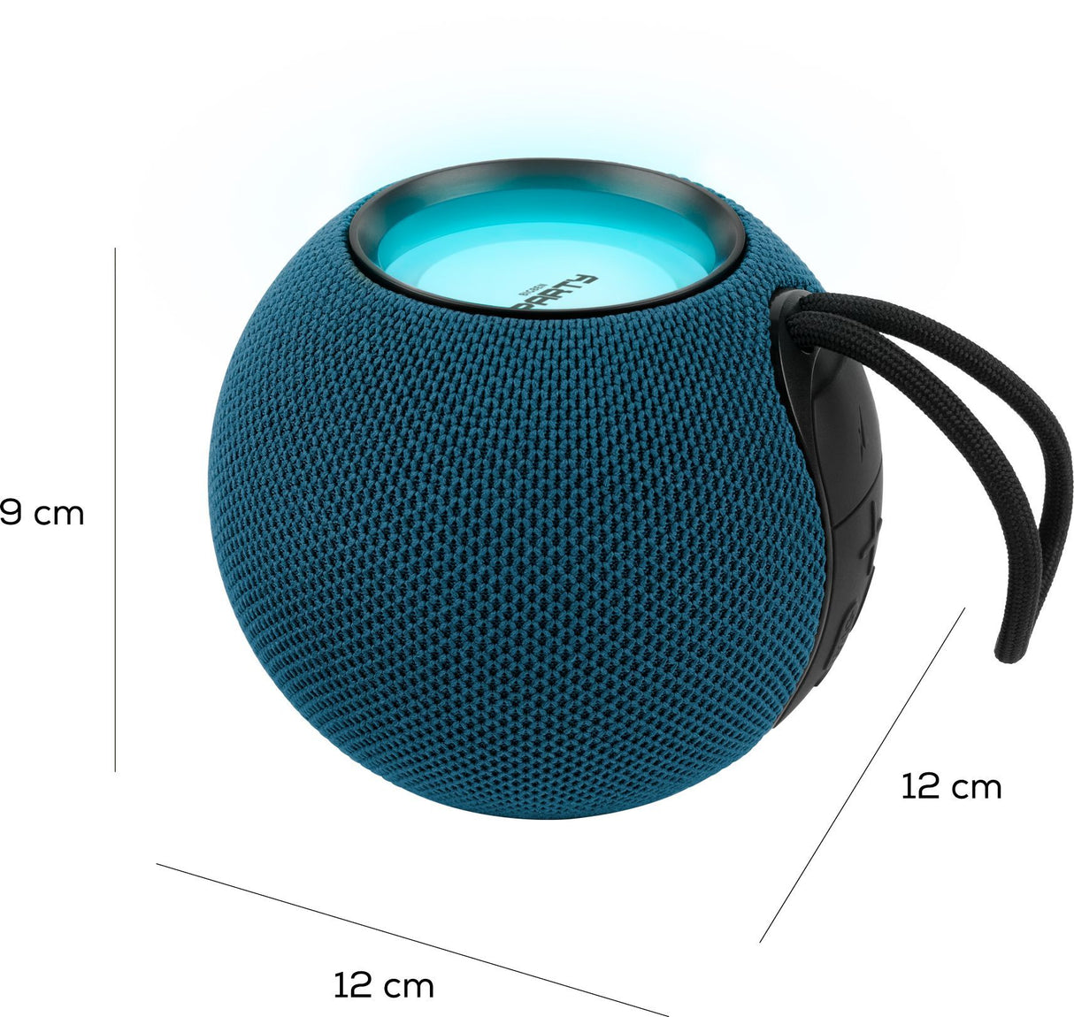 Enceinte bluetooth lumineuse - BIGBEN PARTY - Bleu