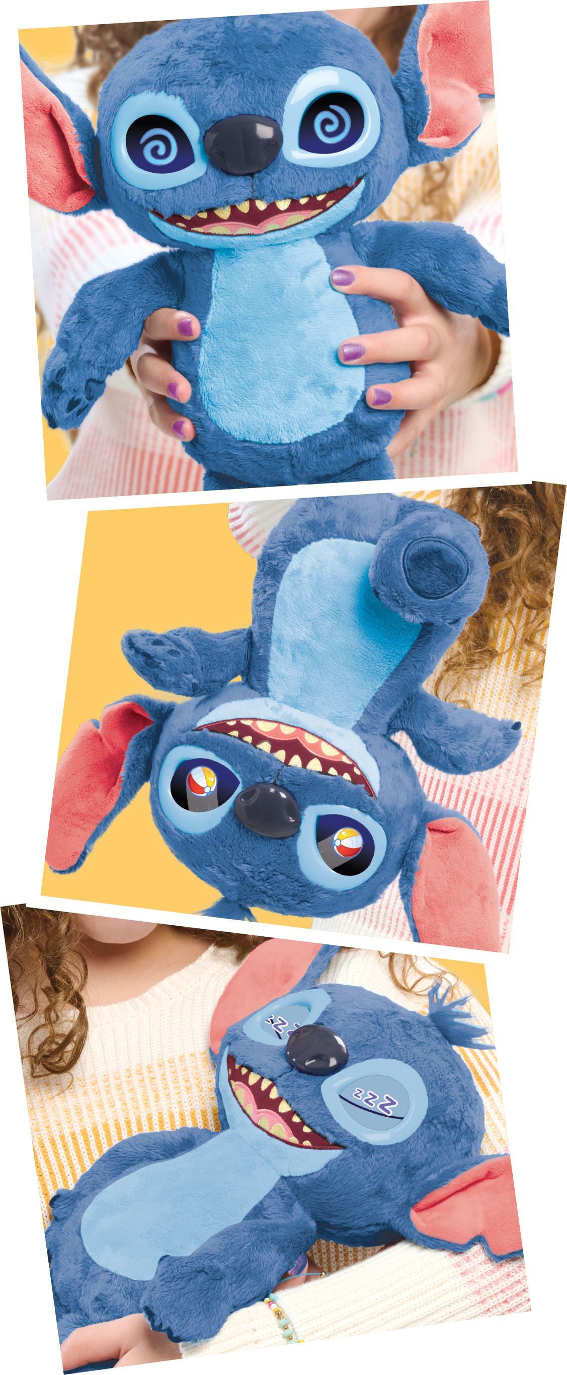 Peluche Many Moods - STITCH - Live Action - 30 cm - Des 5 ans
