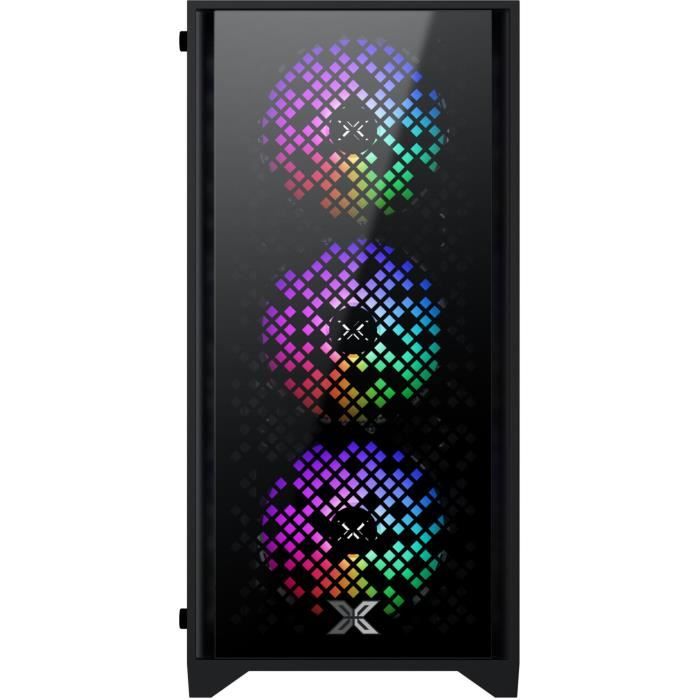 Boitier sans alimentation - XIGMATEK NYX II - Mini tour - Format M-ATX - Noir