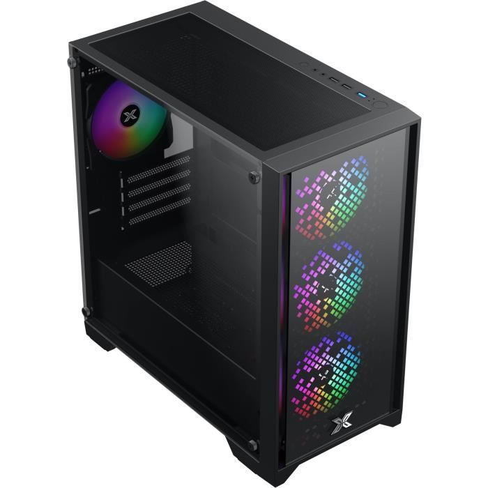 Boitier sans alimentation - XIGMATEK NYX II - Mini tour - Format M-ATX - Noir