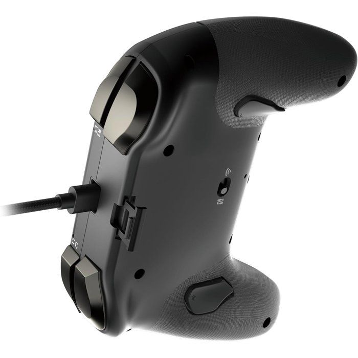 Manette de jeu - PC et PS5 - Fighting Commander Octa Pro - Sans fil - PlayStation - Noir - Boutons programmables - Hori