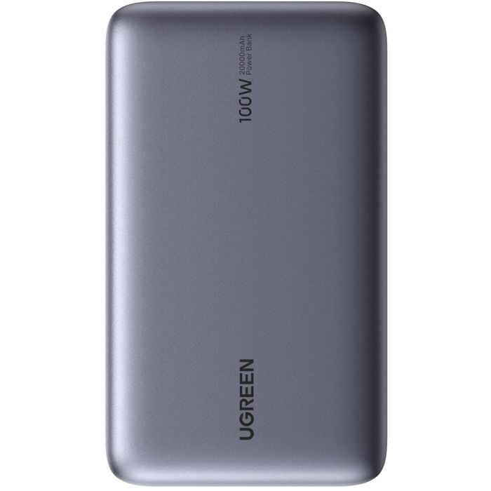 Batterie externe Ugreen Nexode - 20000mAh + cable USB-C (Gris)
