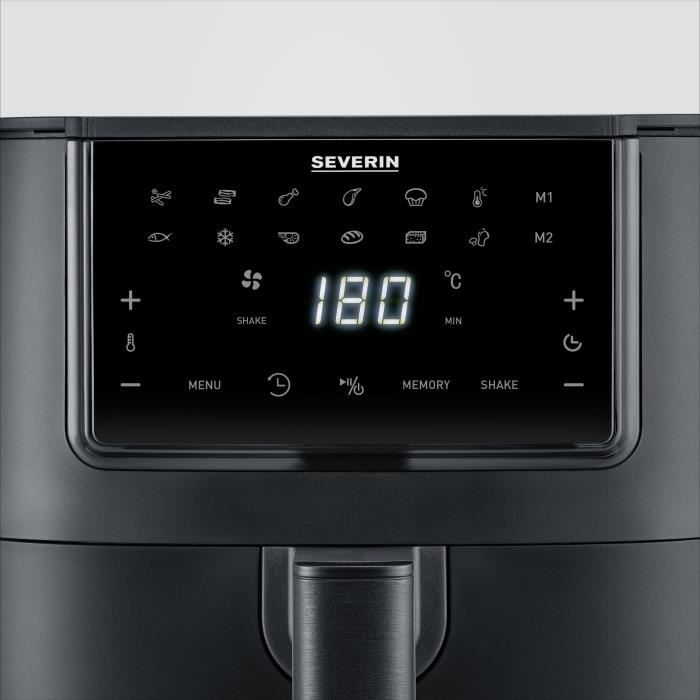 Friteuse sans huile SEVERIN - Airfryer FR2462 - Capacité 7L - 11 programmes - 1700W