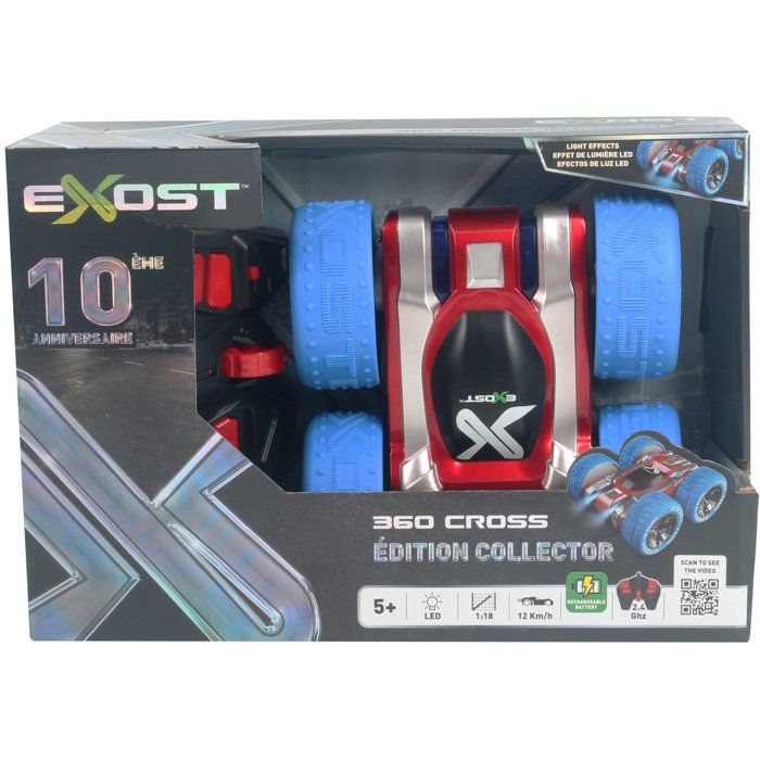 Voiture radiocommandée - EXOST - 360 Cross Version Collector- 2,4 GHz - Tout-terrain - Batterie rechargeable - Des 5 ans