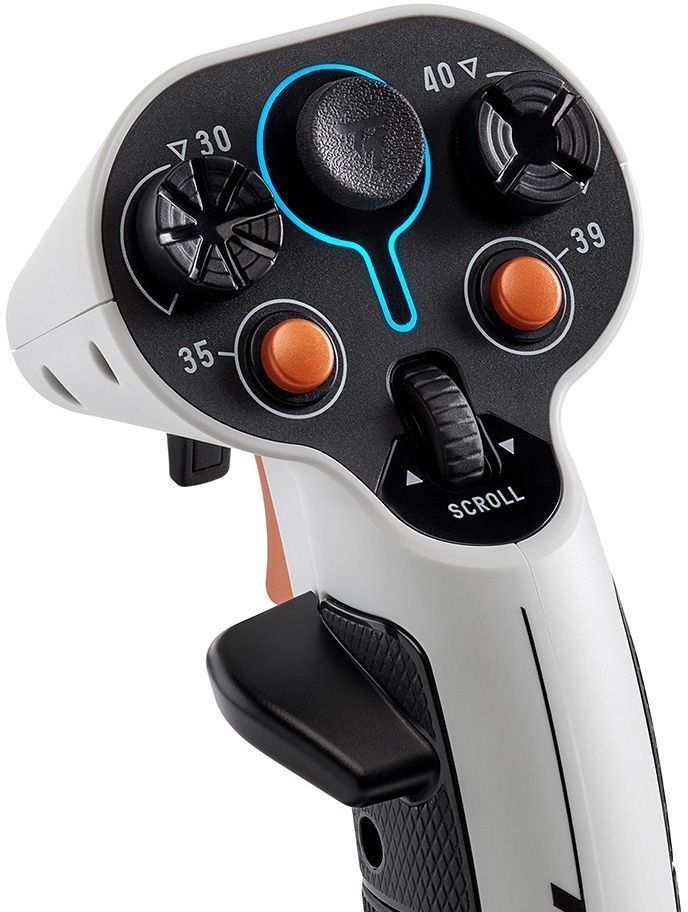 Joystick spatial - THRUSTMASTER - Sol-R 2 HOSAS Space Sim Duo - Ambidextre - 88 boutons - Technologie H.E.A.R.T. 16 bits
