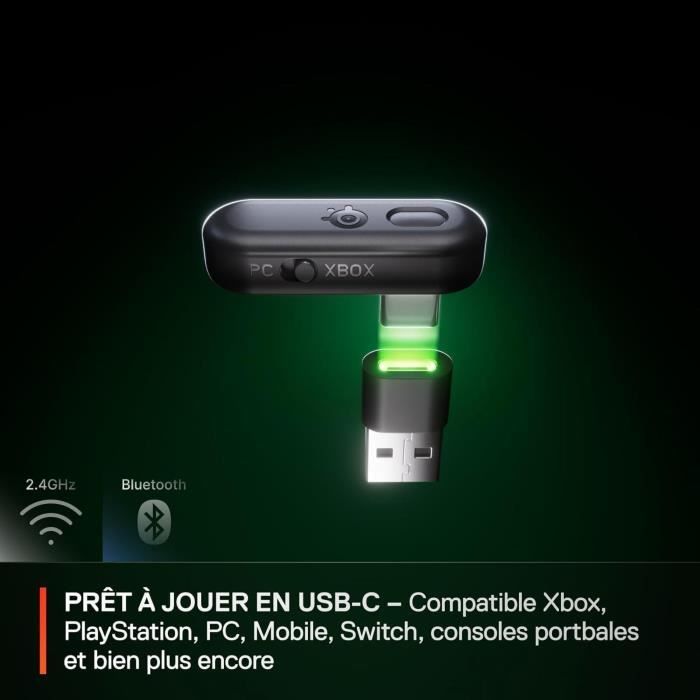 Casque gaming sans fil - STEELSERIES - Arctis Nova 3XW - Autonomie 40h - Bluetooth - Compatible Xbox