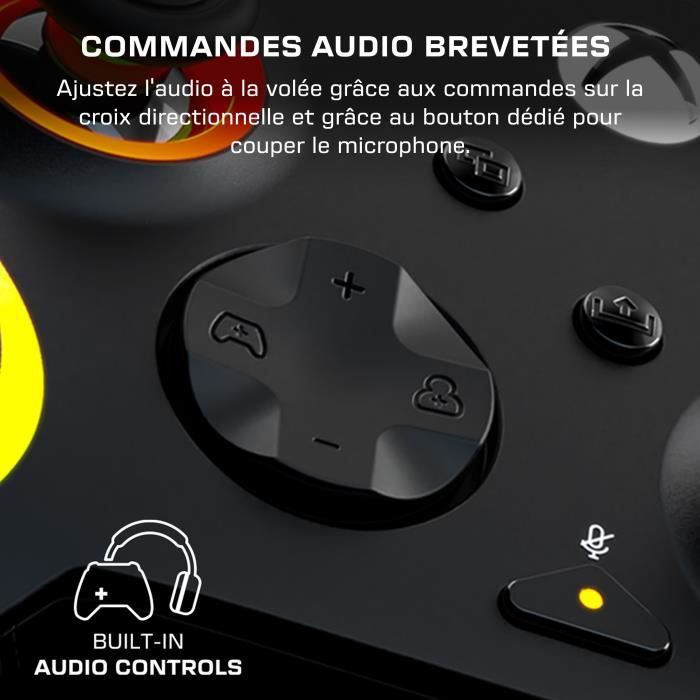 Manette de jeu RGB filaire - TURTLE BEACH - TBC-2002-05 - Afterglow™ Wave - Noir - Xbox/PC