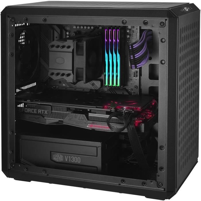 Refroidissement PC - COOLER MASTER - Hyper 411 Nano - Ventilateur 9,2 cm - Flux d'air 76,2 mł/h - Couleur Noir