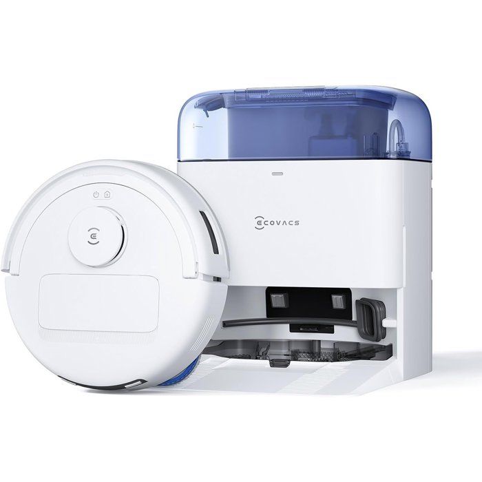 Aspirateur Robot Laveur - ECOVACS DEEBOT MINI - 9 000 Pa - ZeroTangle 2.0 - TrueMapping 2.0 - Séchage a 45 ? - Vidage Auto
