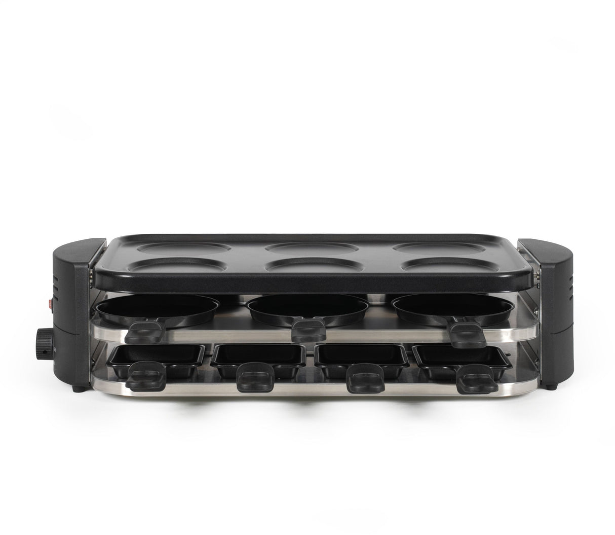 Appareil a raclette, pizzas et crepes 8 personnes - Livoo - DOC337 -