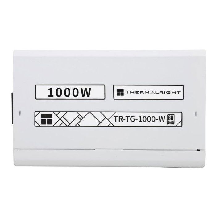 THERMALRIGHT - TG1000 - Alimentation PC - 1000 W - 80+ Gold - ATX3.0 - Full modulaire - PCI-E 5.0 Blanc