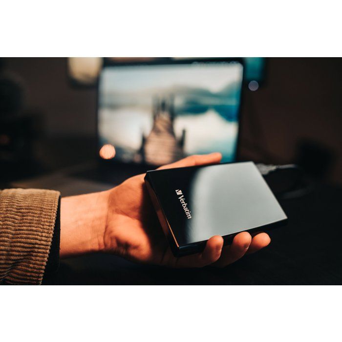 Disque SSD externe Verbatim Store'N'Go Slim - 512Go (Noir)
