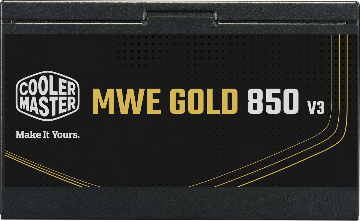 Alimentation PC - COOLER MASTER - MPE-8506-ACAG-BEU - MWE Gold 850 V3 Non Modulaire - ATX 3.1 - 80+ GOLD - 850 W