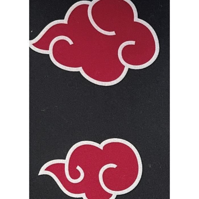 Coussin double face - Carré - NARUTO SHIPPUDEN - Akatsuki - Microfibre - 40 x 40 cm