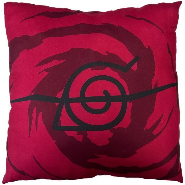Coussin double face - Carré - NARUTO SHIPPUDEN - Akatsuki - Microfibre - 40 x 40 cm