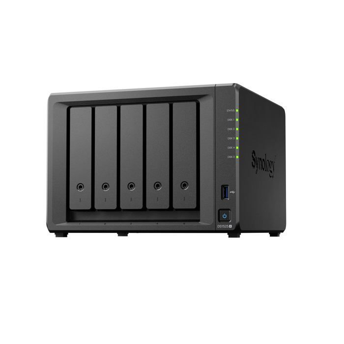 Serveur NAS - SYNOLOGY - DiskStation DS1525+ - 5 baies - 2 Go RAM