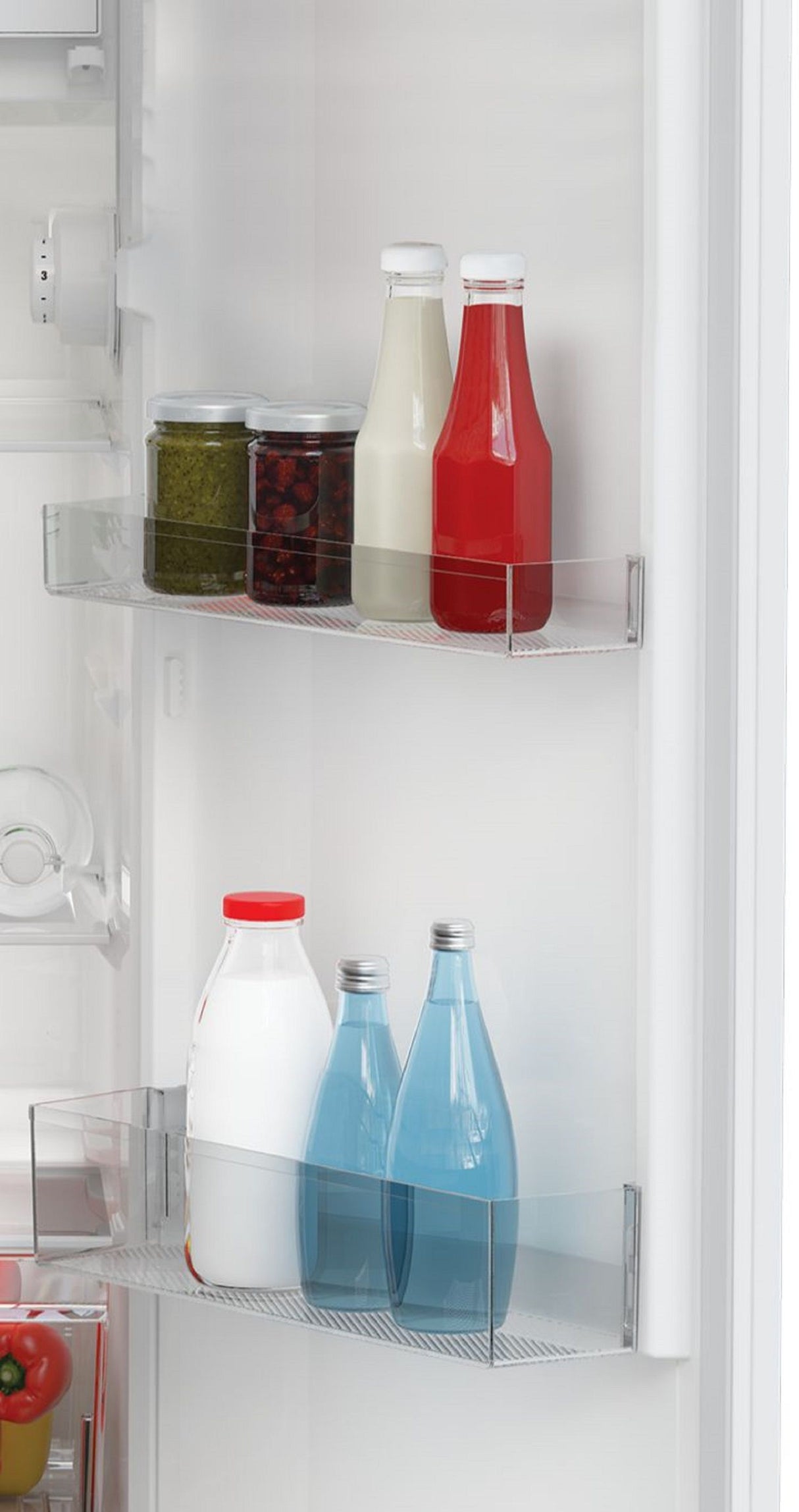 Réfrigérateur - INDESIT - SINS2211B4 - Monoporte - Encastrable - 156 L - Classe E - 54 x 54,5 x 121,5 cm