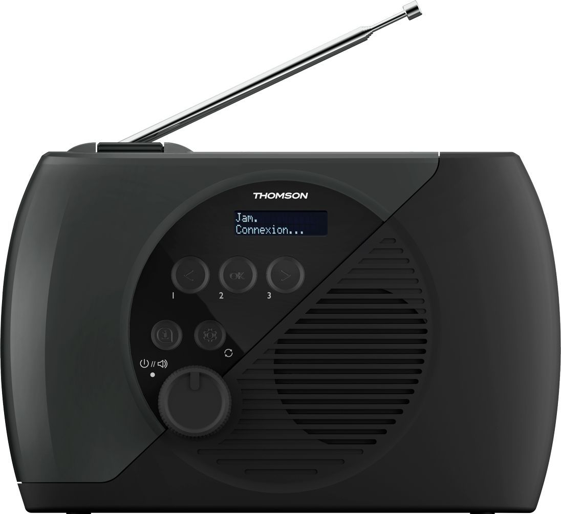 Radio FM - THOMSON - DAB - Gris et Noir
