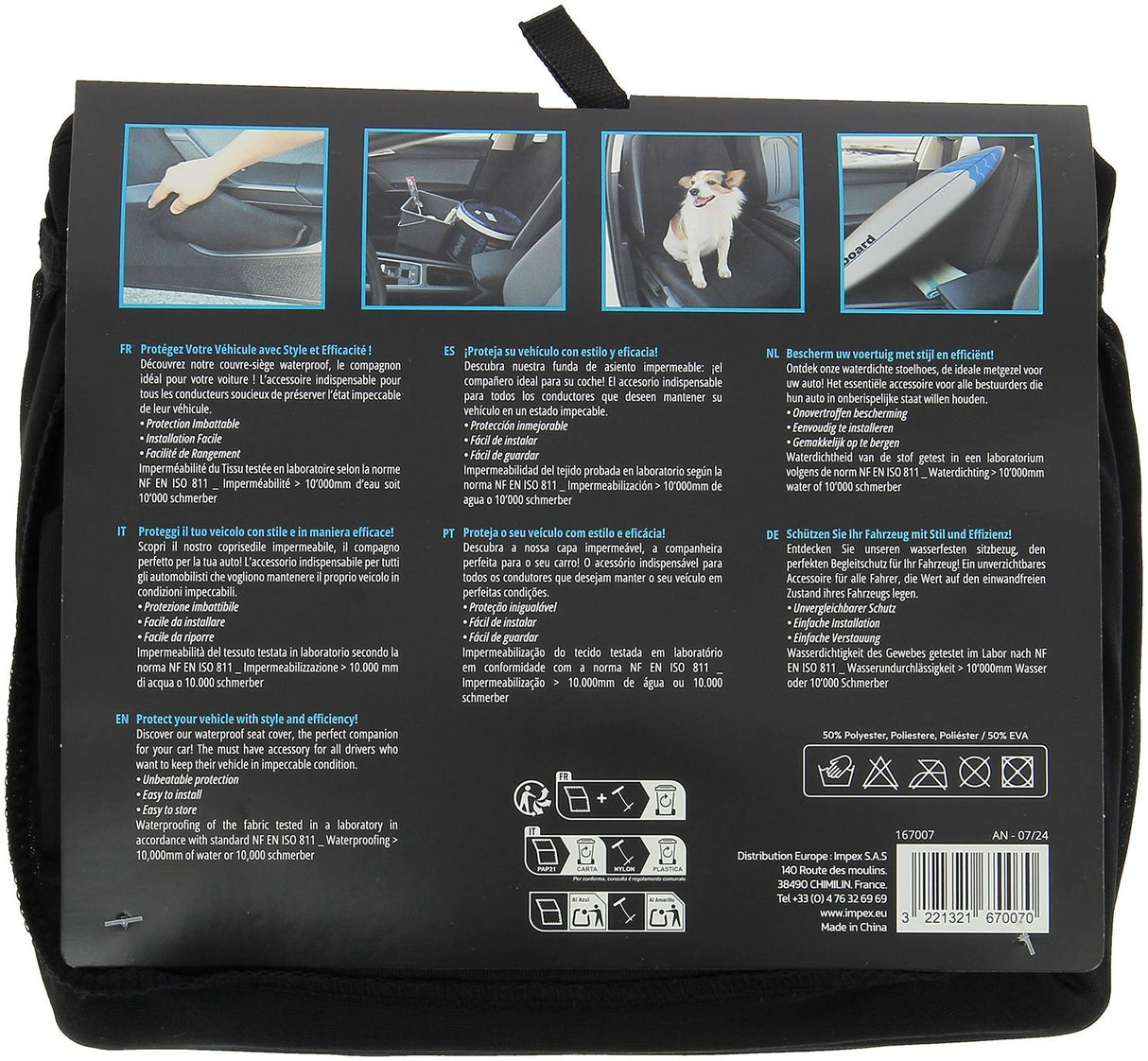 Couvre siege - XLCOVER - Imperméable