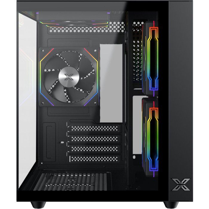 XIGMATEK - EN44410 - Aqua M Lite - Boitier PC sans alimentation - Cube - Format Micro-ATX - Noir
