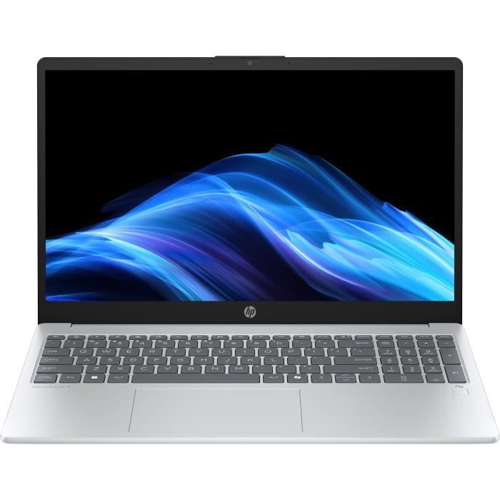 PC Portable HP Omnibook 3 15-fn0021nf - Windows 11 - 15,6 FHD IPS - Ryzen AI 5 340 - RAM 24Go - Stockage 512Go SSD - AZERTY