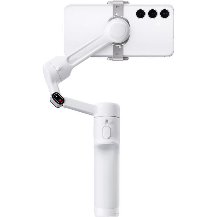 Stabilisateur smartphone - INSTA360 - Flow 2 - Suivi panoramique 360° - Blanc - Pack standard
