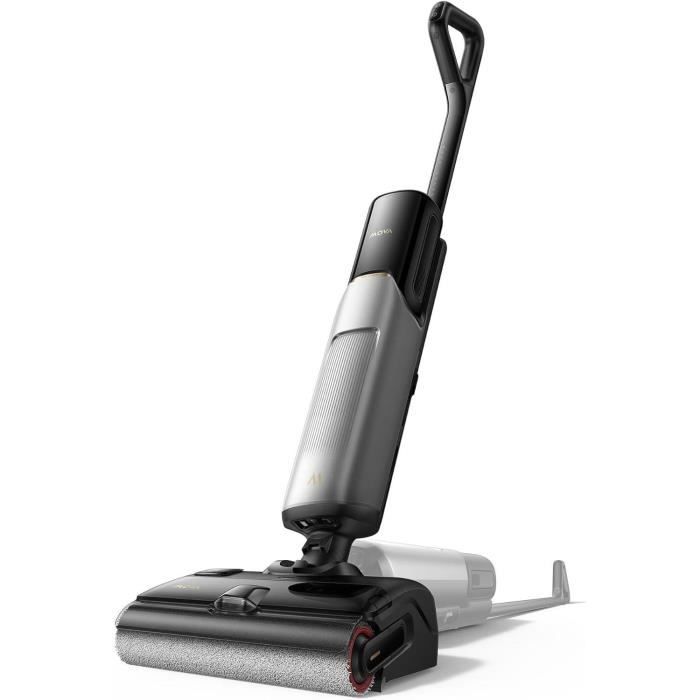 Aspirateur Balai Laveur - MOVA X4 PLUS - Anti-enchevetrement - Nettoyage Auto 100 °C - Aspiration 20 kPa