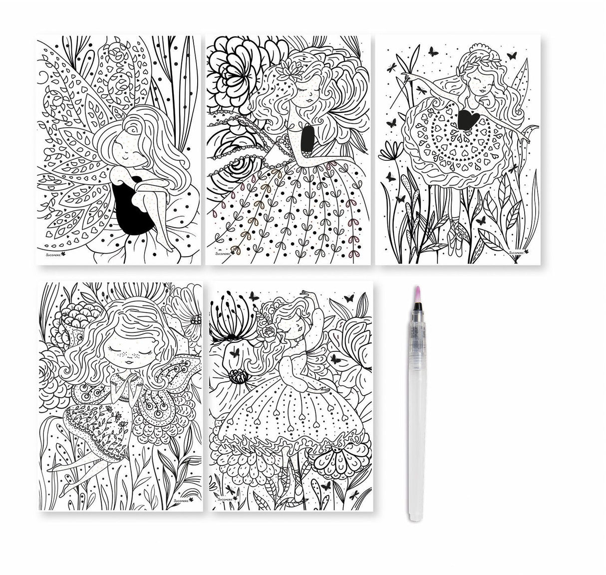 Peinture magique - SYCOMORE - Artissimo - Les mondes féériques - Des 4 ans