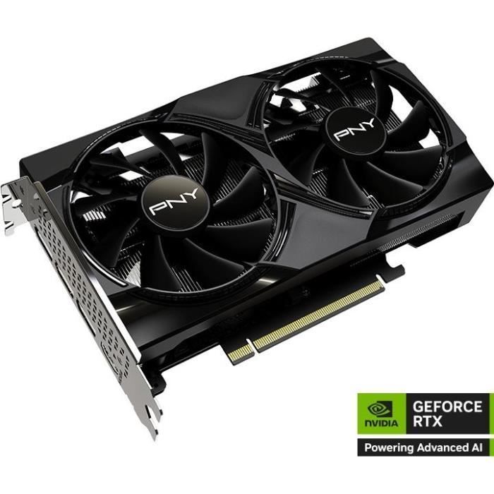 PNY - Carte graphique - NVIDIA Blackwell - VCG50508DFXPB1 - GeForce RTX 5050 - 8 Go DDR6