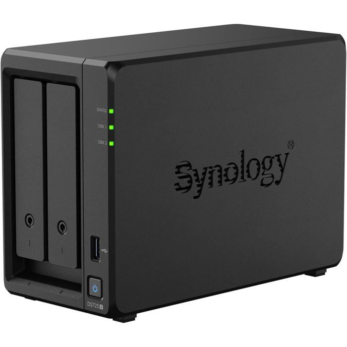 Serveur NAS PME - SYNOLOGY - DS725+ - 2 baies - 4 Go de RAM