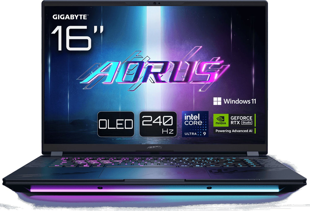 PC Portable gamer AORUS MASTER 16 BXHC4FRE64SP - 16'' QHD+ - RTX5070TI - Intel Core Ultra 9 275HX - 32Go - 1To SSD - Win 11 PRO