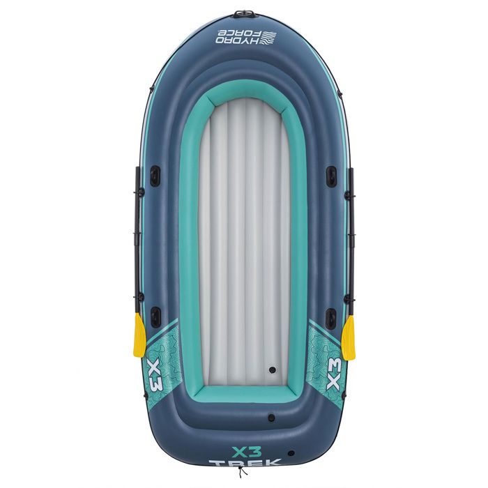 Bateau gonflable - Bestway - Trek X3 - 3 personnes - 294 x 137 cm - PVC durable