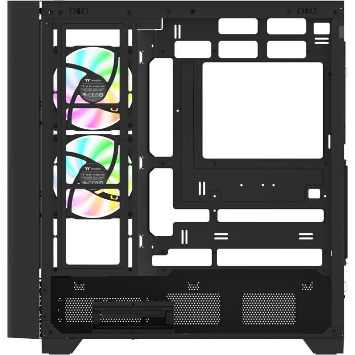 Boîtier PC sans alimentation - THERMALTAKE - View 290 TG ARGB - Moyen tour - Format ATX - 3x120mm A-RGB inclus - Noir