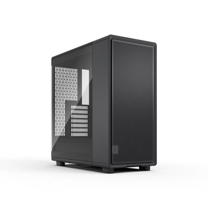 Boîtier d'ordinateur - Fractal Design - FD-C-EPO1A-02 - Verre trempé - Éclairage RGB - Compatible ATX