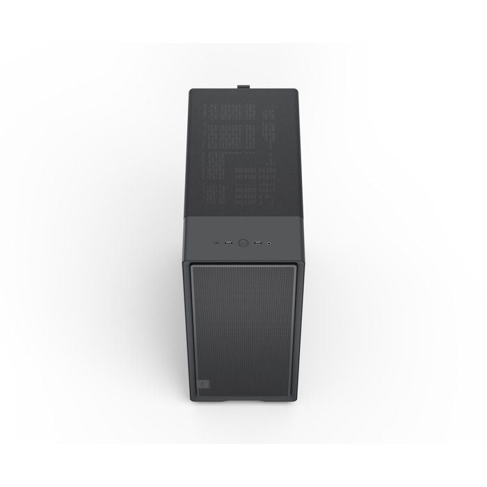 Boîtier PC - Fractal Design - FD-C-EPO1A-01 - Noir - Panneaux pleins - Refroidissement optimisé - 3 ventilateurs Momentum 12 inclus