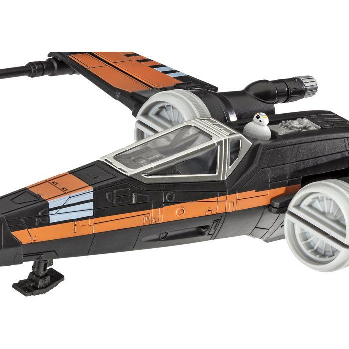 Vaisseau a construire - REVELL - Build & Play - Star Wars - Poe X-Wing Fighter - Sons et lumieres - Des 6 ans