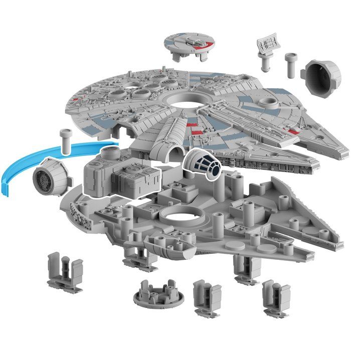 Vaisseau a construire - REVELL - Build & Play - Star Wars - Faucon Millenium - Sons et lumieres - Des 6 ans
