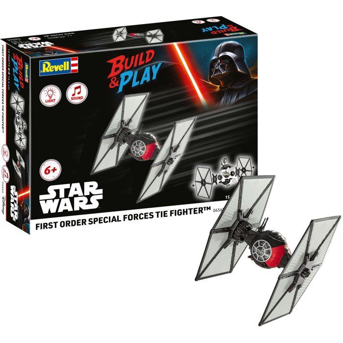 Vaisseau a construire - REVELL - Build & Play - Star Wars - TIE Fighter - Sons et lumieres - Des 6 ans