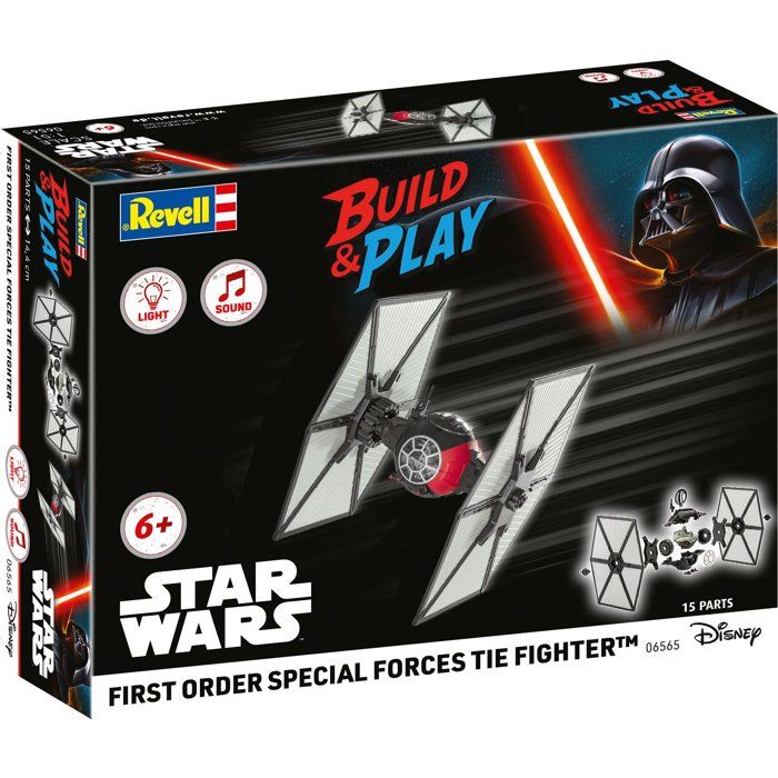 Vaisseau a construire - REVELL - Build & Play - Star Wars - TIE Fighter - Sons et lumieres - Des 6 ans