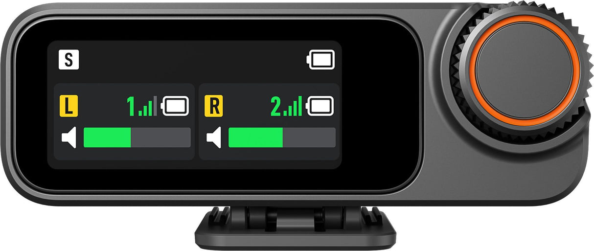 Récepteur micro sans fil - DJI - Mic 3 - Récepteur (RX) - Ecran tactile AMOLED de 1,1 pouce