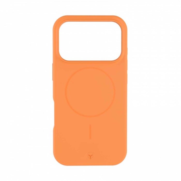 Coque MagSafe - IPhone17 Pro - Silicone Renforcée - Orange