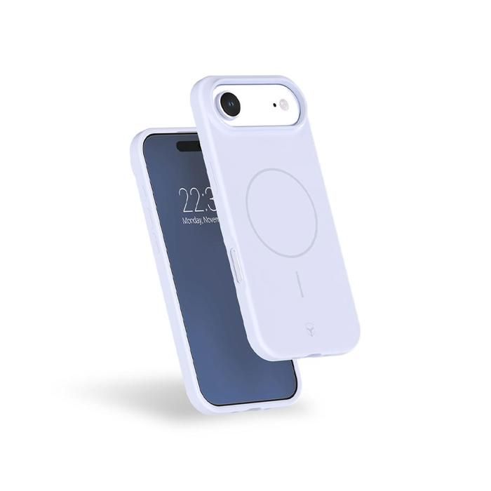 Coque MagSafe - IPhone Air - Silicone Renforcée - Bleu ciel