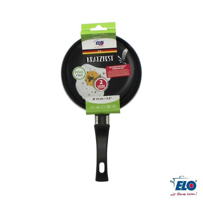 Ensemble de 2 mini poele a crepe - ELO - Jewel de Luxe - Ø 14 cm - Revetement céramique