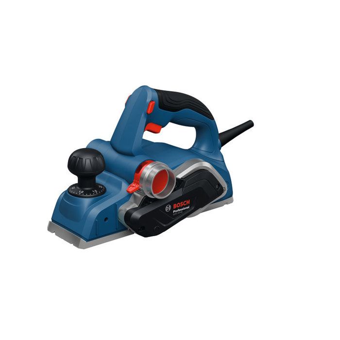 Rabot électrique filaire - BOSCH PROFESSIONAL - GHO 20-82 - 700 W - Semelle aluminium haute précision - Largeur 82 mm