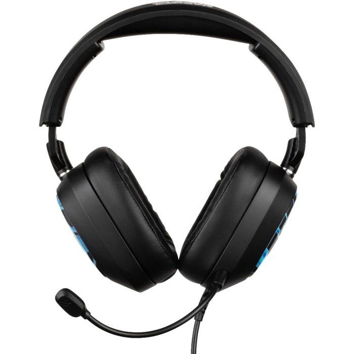 Casque gaming - Filaire - Konix - Naruto Shippuden - 7.1 PC - Haut-parleurs 50 mm - Microphone - 2 m - LED - Naruto Rasengan - Noir