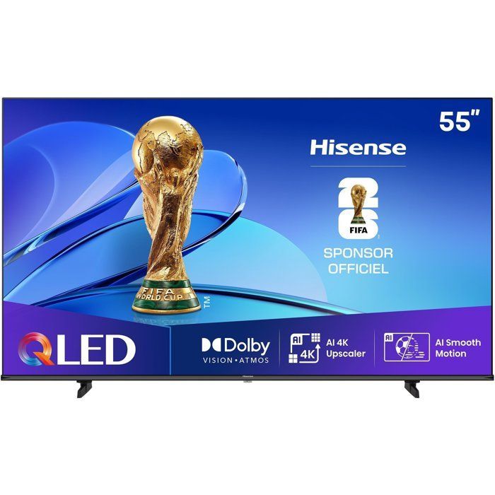 Hisense 55E7Q - TV QLED 55 (136 cm) - 4K UHD 3840x2160 - TV connecté - 3xHDMI 2.1 - WiFi