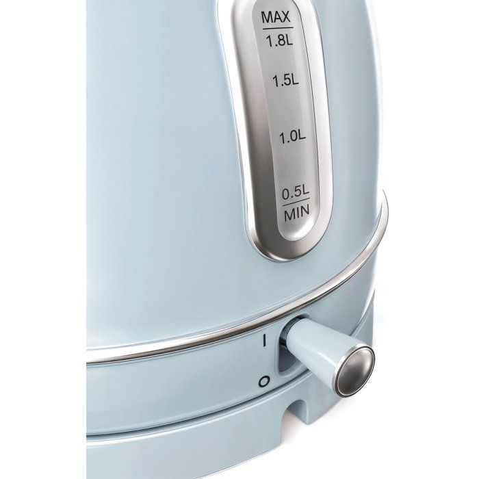 Bouilloire vintage - SWEISS - KTL6 - 2200 W - 1,8 L - Socle 360° - Bleu