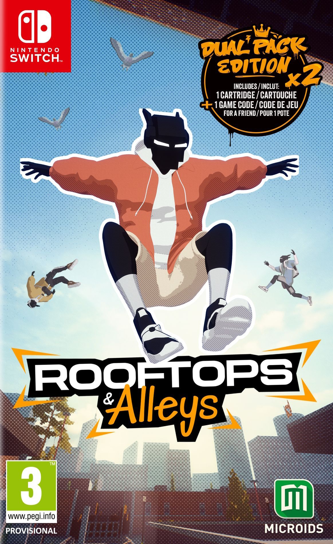 ROOFTOPS AND ALLEYS: The Parkour Game - Dual Pack Edition - Jeu Nintendo Switch