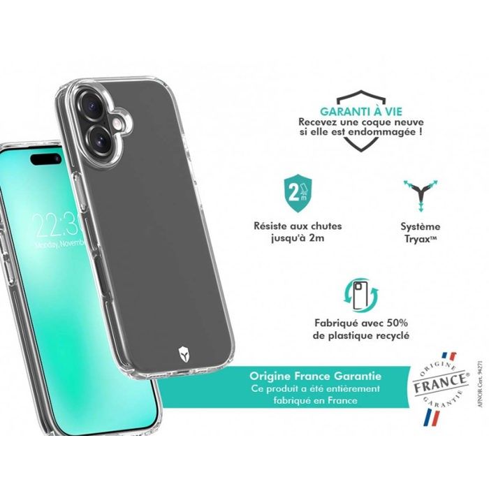 Coque FC Feel - IPhone17 - Transparent - OFG